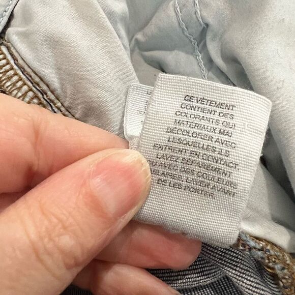 Free People Wide Leg Raw Hem Jeans - Picture 6 of 10